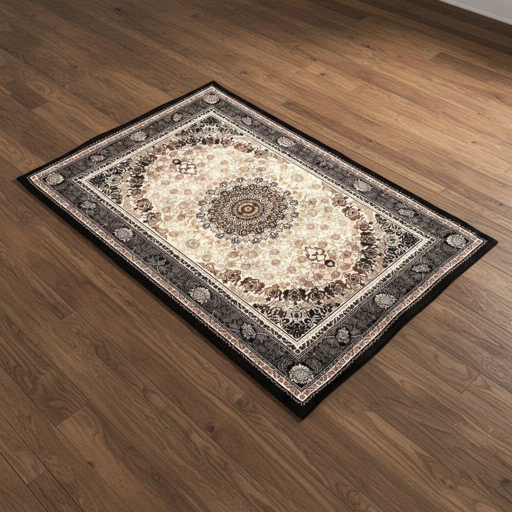 Persian Style Soft Carpet Rug, Modern Non-Slip Floor Mat for Living Room, Bedroom & Home Decor - Image 6