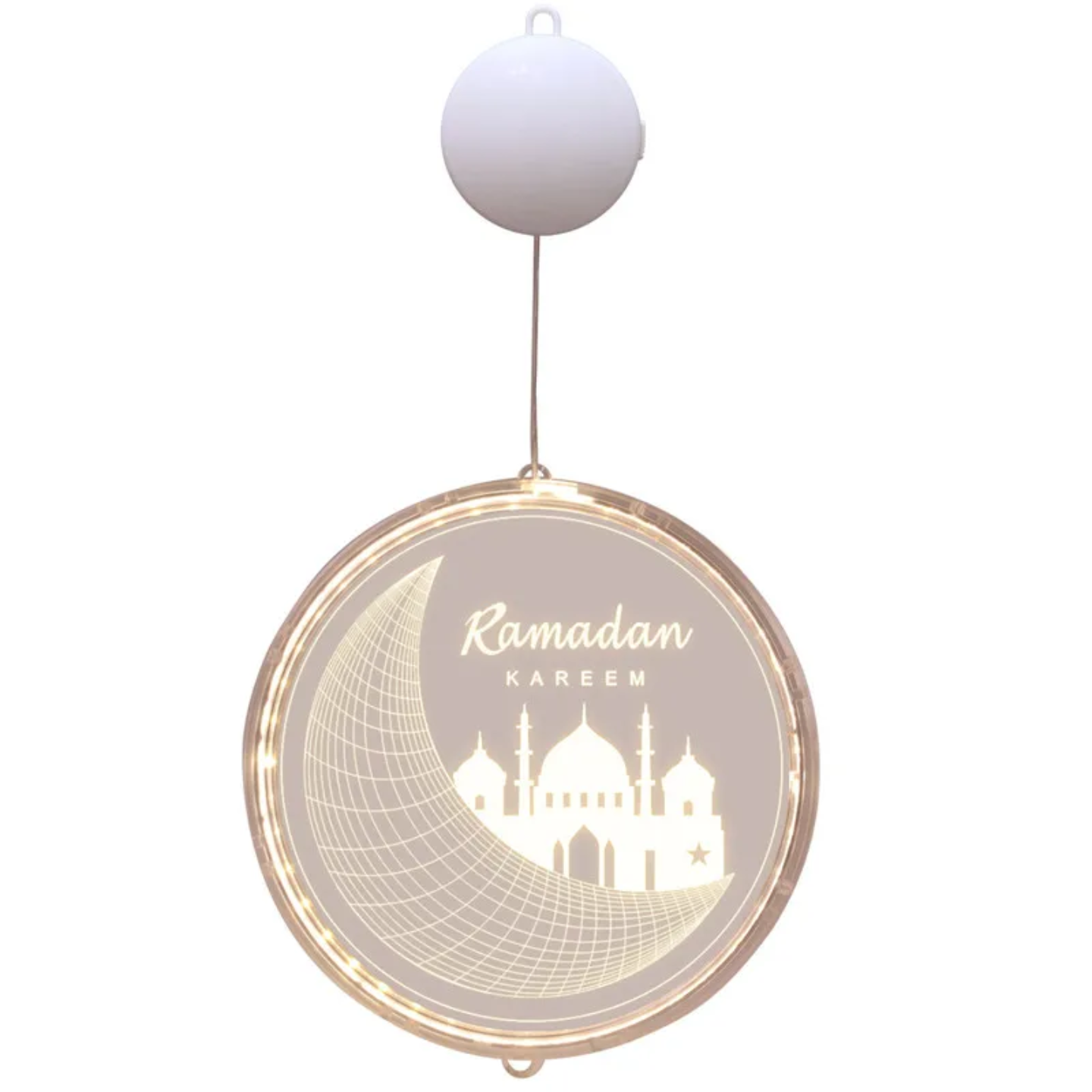 Ramadan 3D Decorative Hanging Light, Moon Star Window Lamp Decor LED Night Lights - Image 11