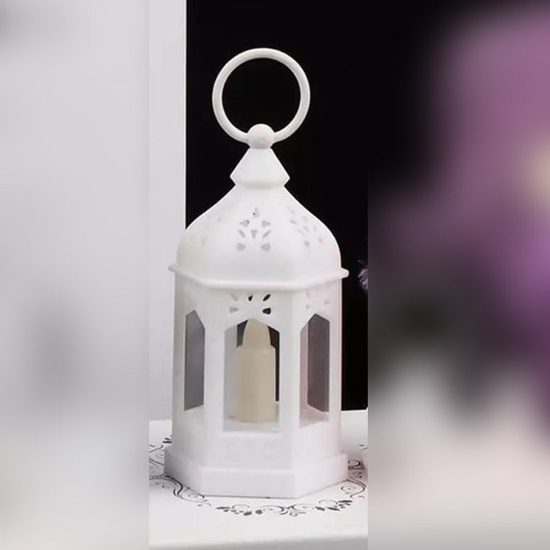 Ramadan Eid Decoration LED Lantern Lights, Vintage Decor Hanging Light - Image 13