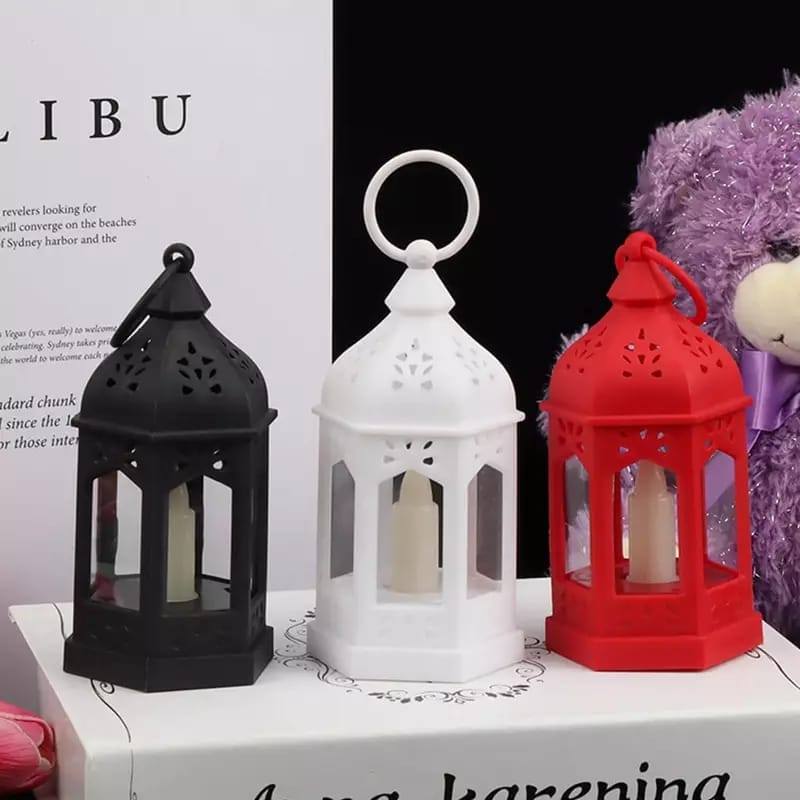 Ramadan Eid Decoration LED Lantern Lights, Vintage Decor Hanging Light - Image 3