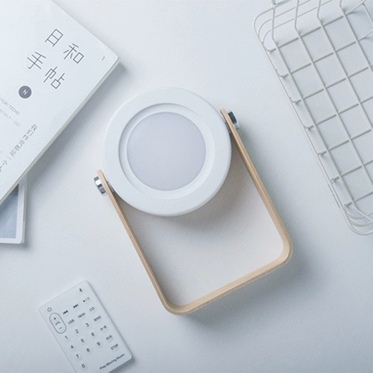 Retractable Table Lamp with USB Rechargeable - Lantern LED Desk Night Light - Image 6