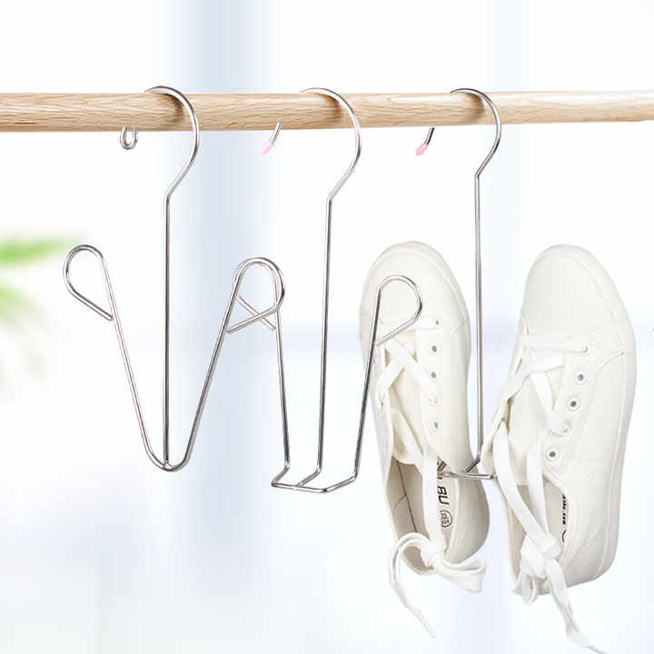 Shoe Drying Hanger Organizer, Hanging Storage Rack Hook for Sandals, Sneakers, Shoes