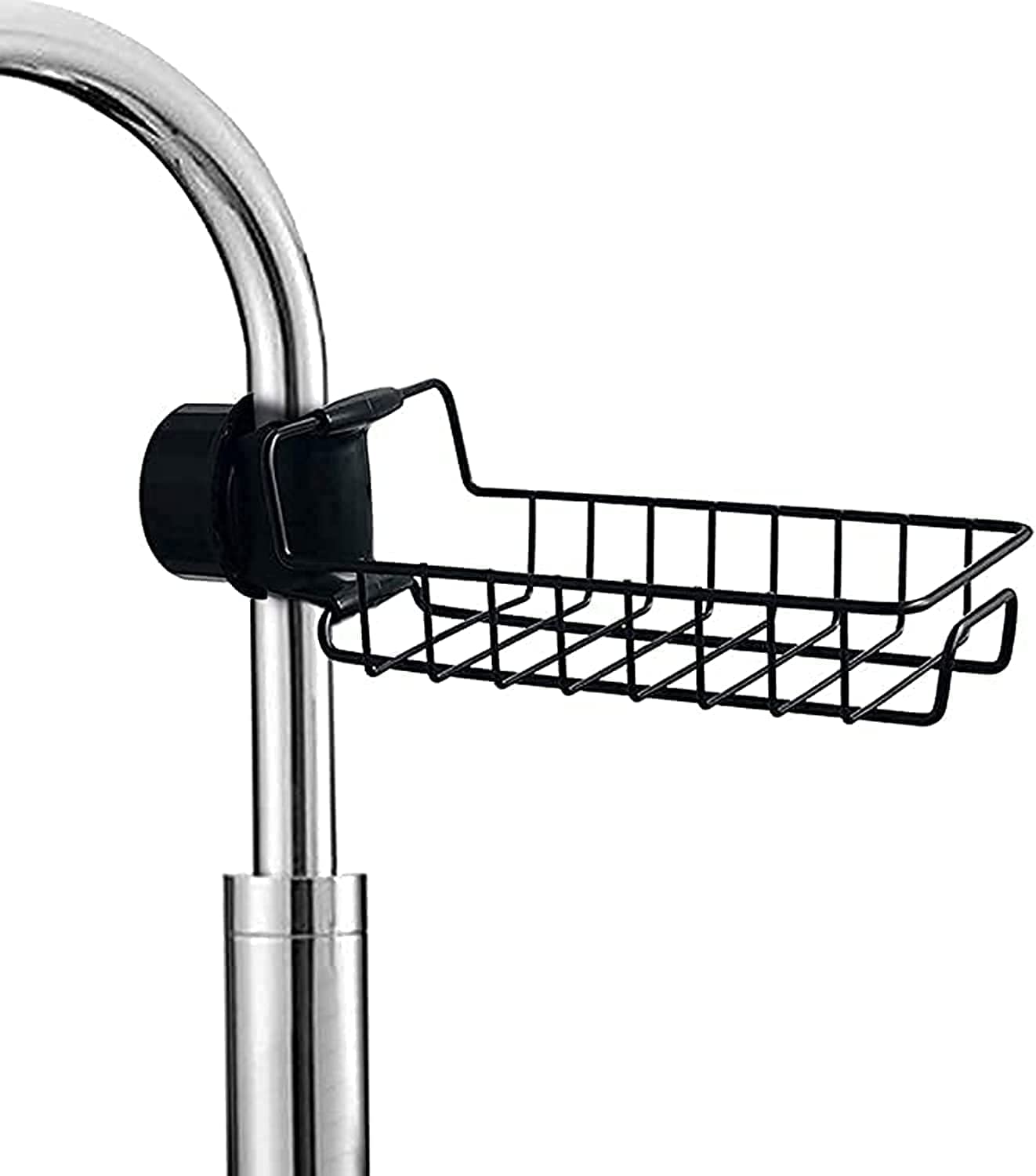 Sponge Holder Sink Organizer Drainer Faucet Hanging Storage Rack - Image 7