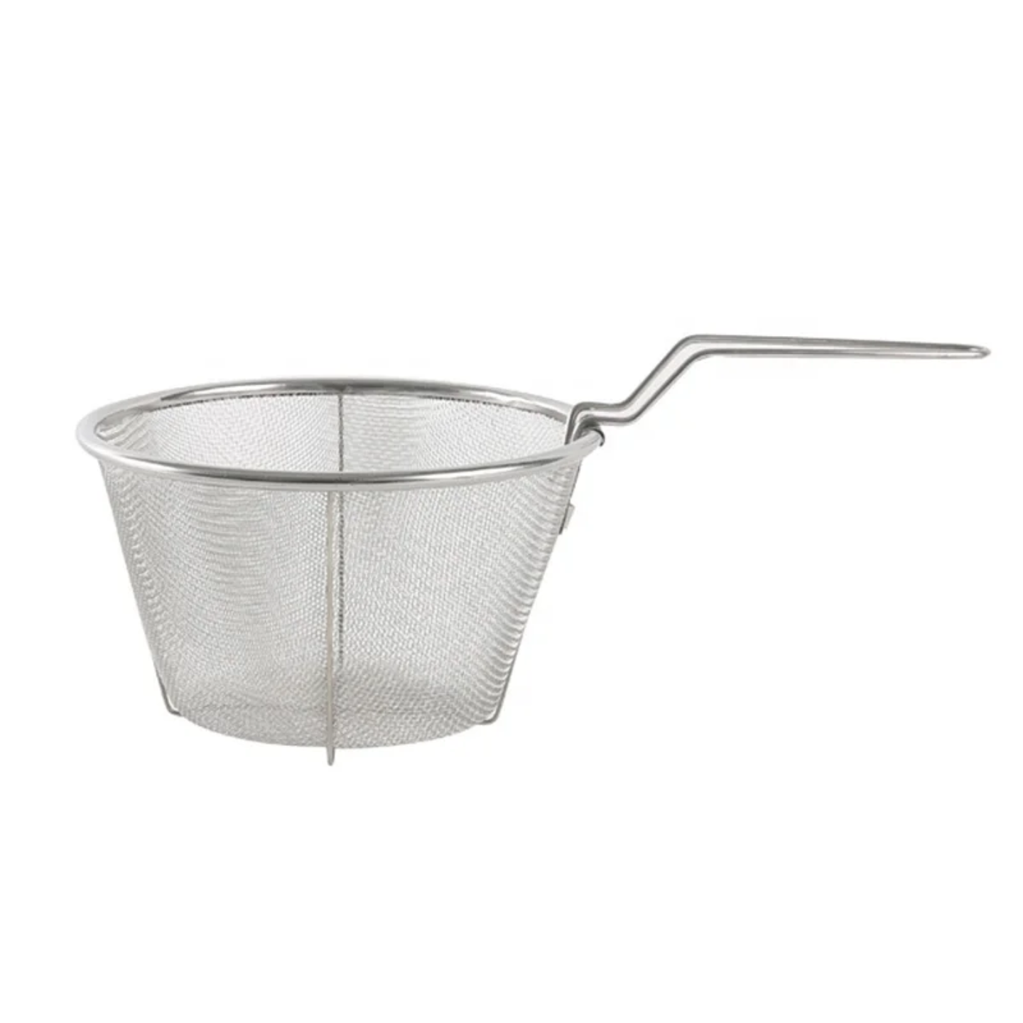Stainless Steel Deep Fry Basket with Folding Handle, Oil strainer, French Fry Chip Strainer For Kitchen - Image 10