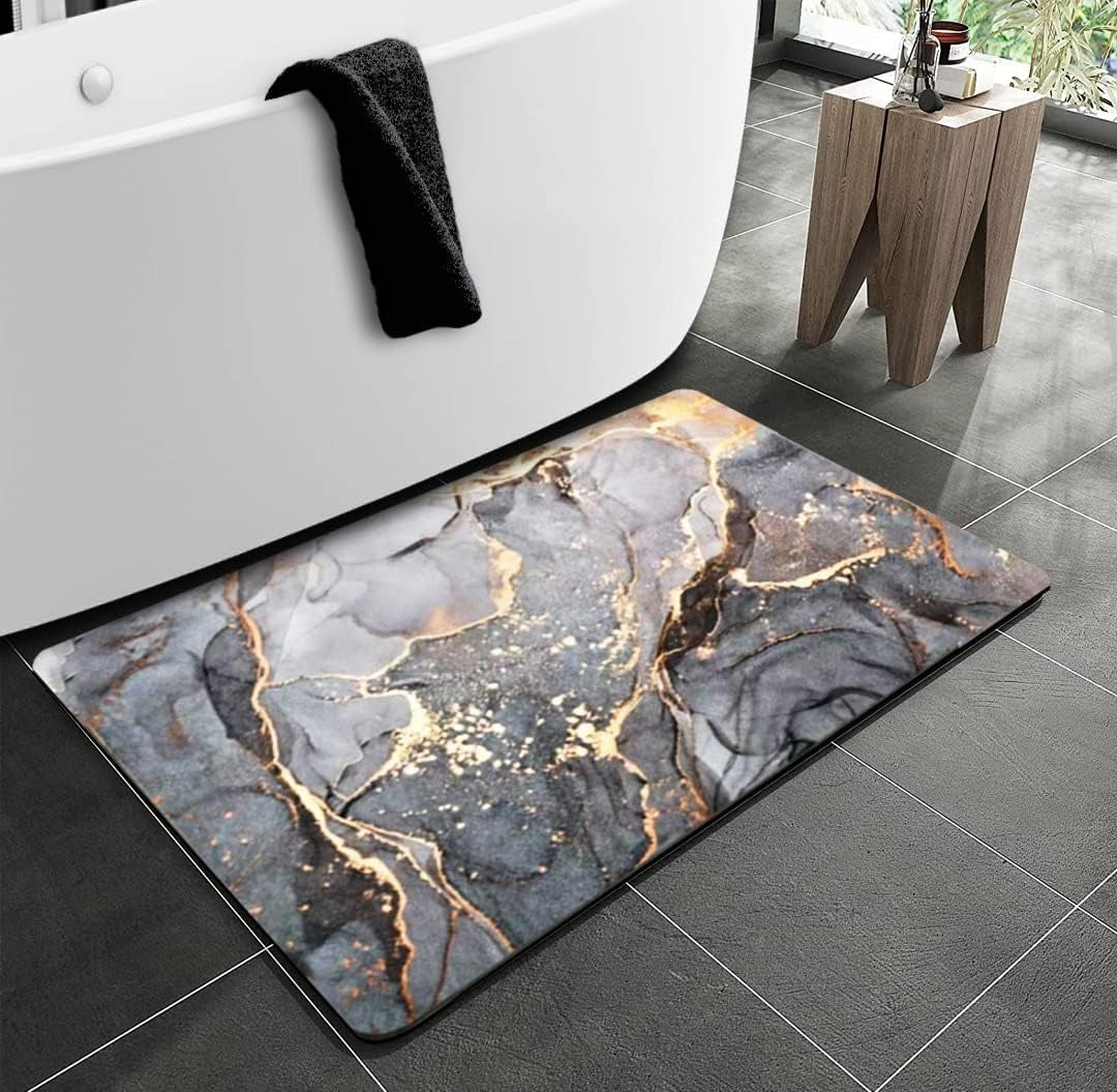 Super Absorbent Bath Mat - Ultra Soft Bathroom Floor Mat with Non-Slip Backing - Image 8