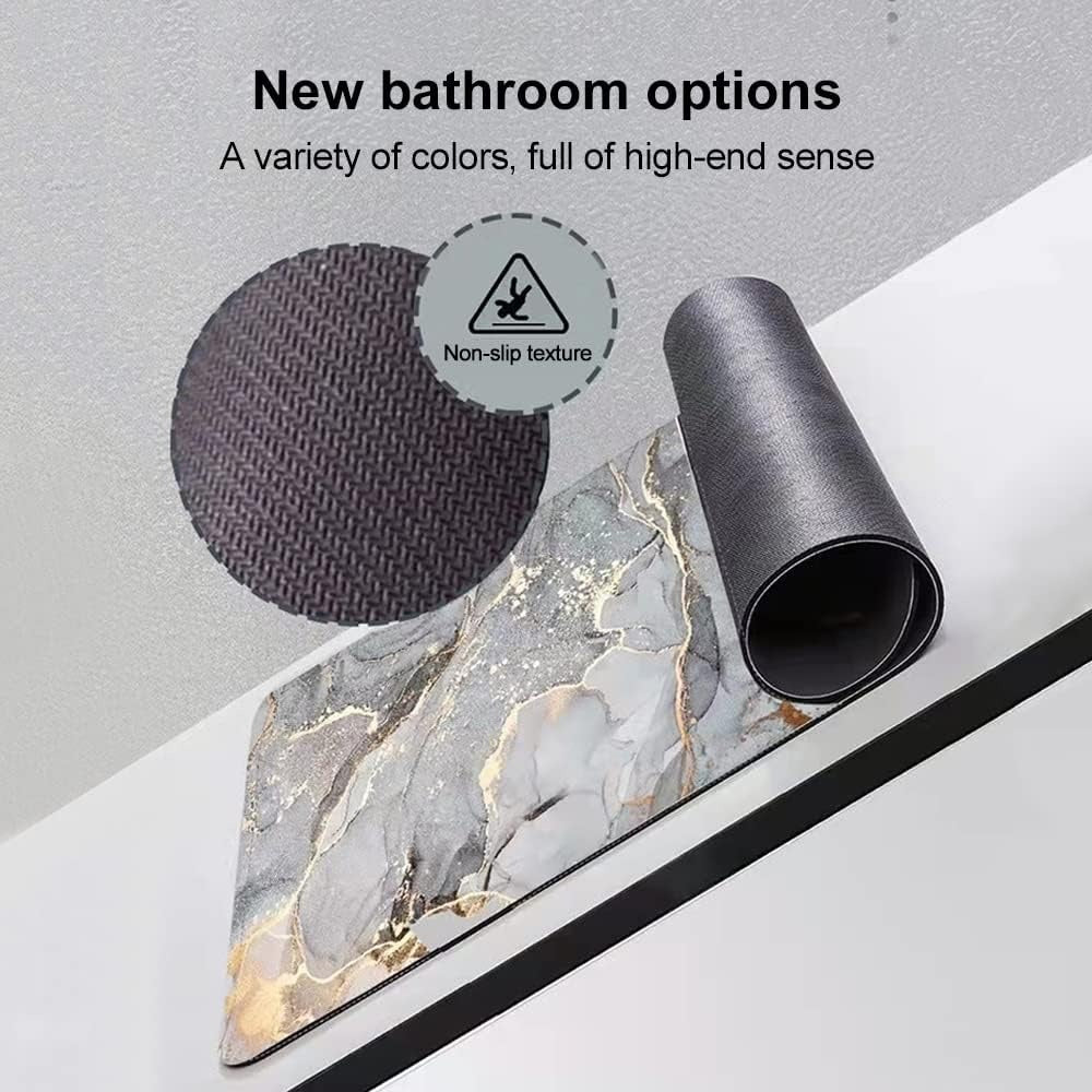 Super Absorbent Bath Mat - Ultra Soft Bathroom Floor Mat with Non-Slip Backing - Image 11