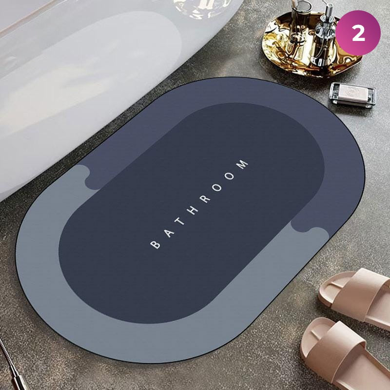 Super Absorbent Quick-drying Non-slip Bathroom Floor Mat