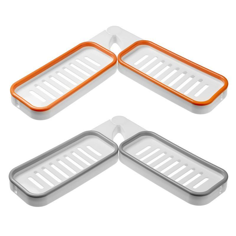 Wall Mount Punch Free Bathroom Organizer Rack - Image 8