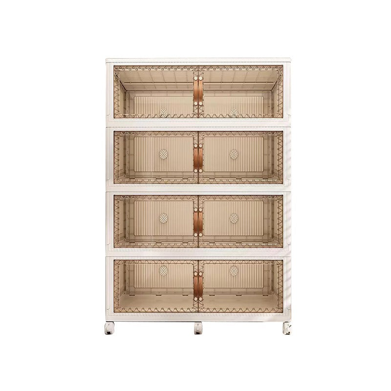 Wardrobe Storage Cabinet, Multi-purpose Shelf Rack, Household Closet Organizer Containers - Image 9